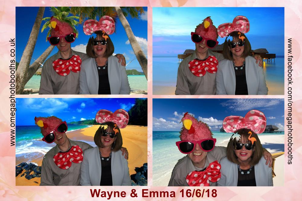 Emma & Wayne's Wedding | View more photos from the event at gallery.omegaphotobooths.co.uk/u/Omega-Photobooths/Emma-Waynes-Wedding